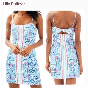 SMALL Lilly Pulitzer dress with bow tie back!